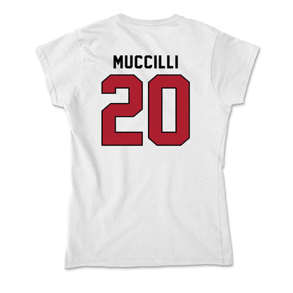 Nicholls State - NCAA Softball : Carmella Muccilli - Classic Shersey Soft Style Women’s T-Shirt-1