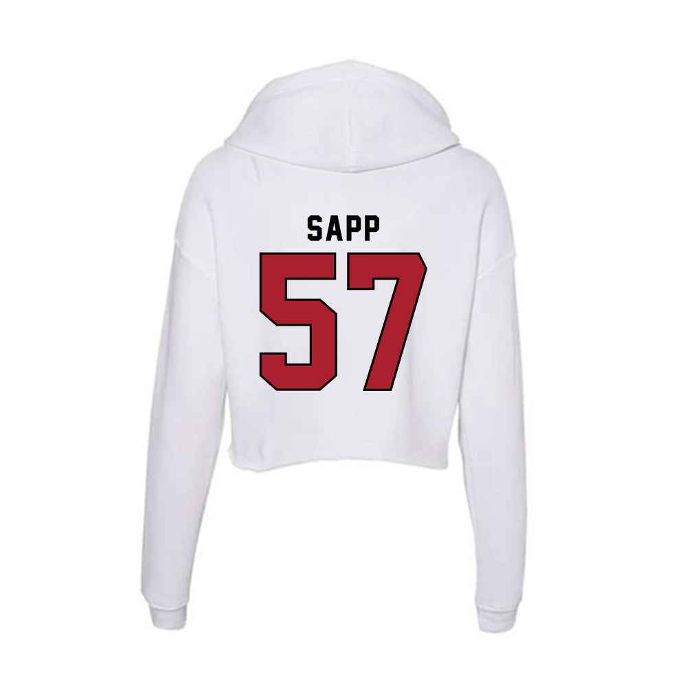 Nicholls State - NCAA Football : Jamaal Sapp - Classic Shersey Women's Crop Fleece Hoodie-1