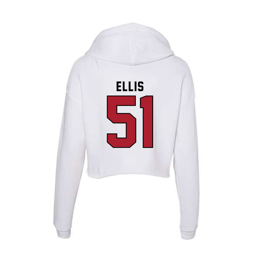 Nicholls State - NCAA Football : Malik Ellis - Classic Shersey Women's Crop Fleece Hoodie-1