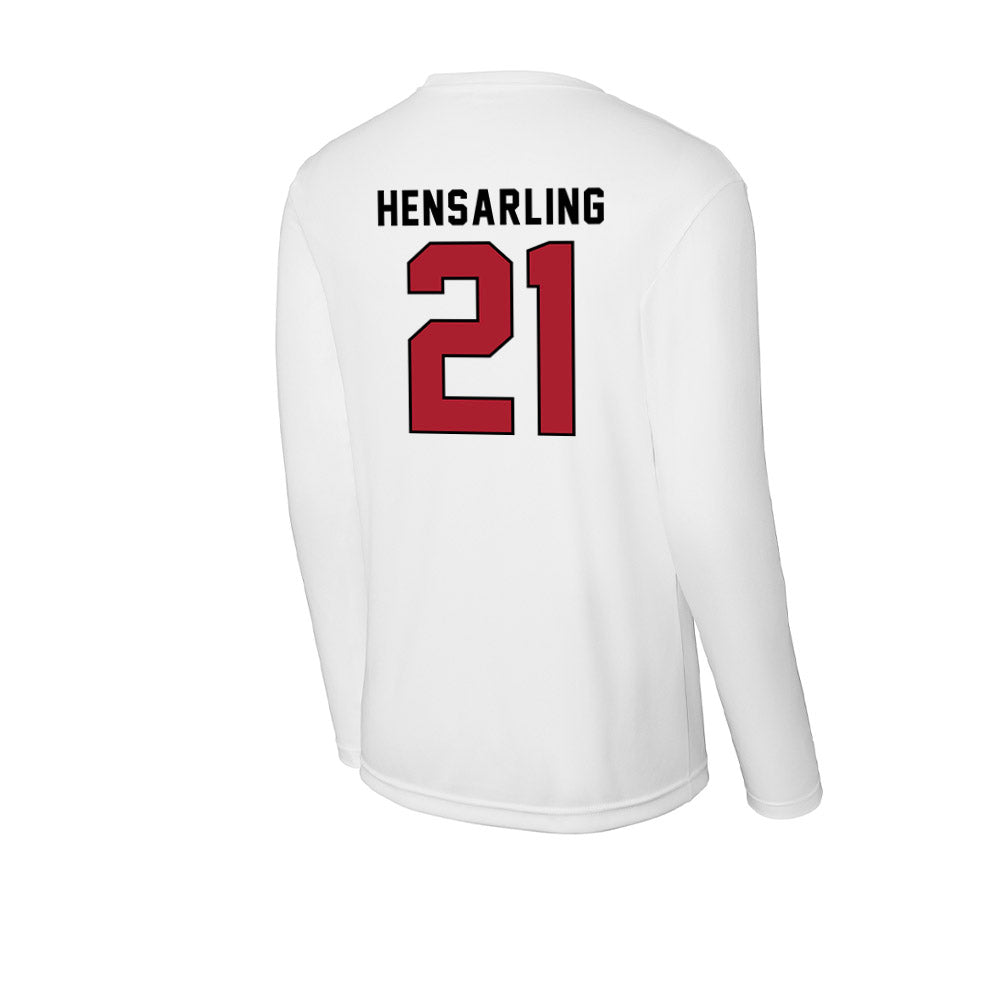 Nicholls State - NCAA Baseball : Cannon Hensarling - Classic Shersey Activewear Long Sleeve T-Shirt-1