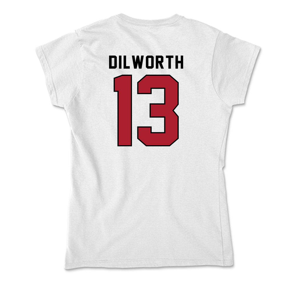 Nicholls State - NCAA Football : Zavian Dilworth - Classic Shersey Soft Style Women’s T-Shirt-1