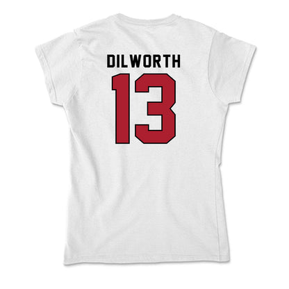 Nicholls State - NCAA Football : Zavian Dilworth - Classic Shersey Soft Style Women’s T-Shirt-1