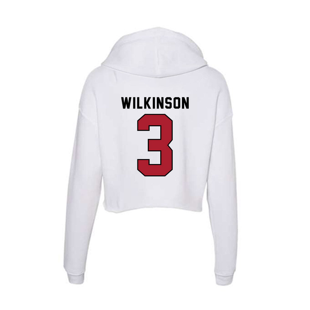 Nicholls State - NCAA Beach Volleyball : Brooklynn Wilkinson - Classic Shersey Women's Crop Fleece Hoodie-1