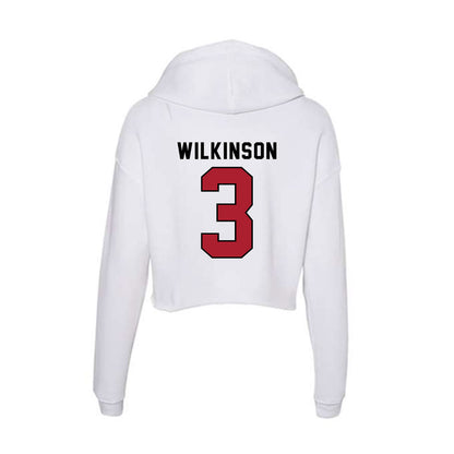 Nicholls State - NCAA Beach Volleyball : Brooklynn Wilkinson - Classic Shersey Women's Crop Fleece Hoodie-1