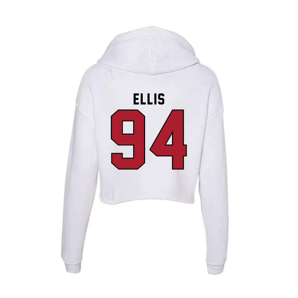 Nicholls State - NCAA Football : Griffin Ellis - Classic Shersey Women's Crop Fleece Hoodie-1