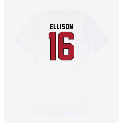Nicholls State - NCAA Beach Volleyball : Anna Ellison - Classic Shersey Women's V-Neck T-Shirt-1