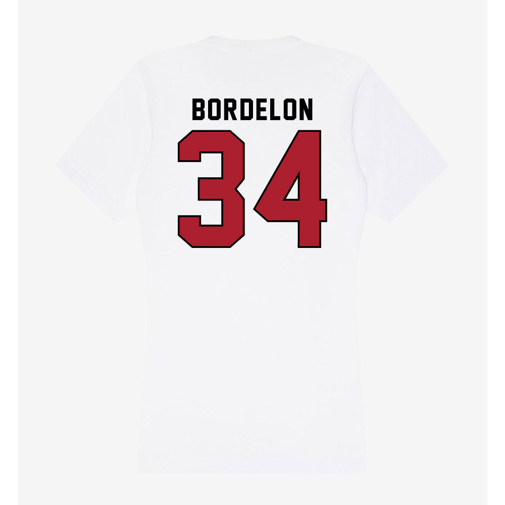 Nicholls State - NCAA Baseball : Joe Bordelon - Classic Shersey Women's V-Neck T-Shirt-1