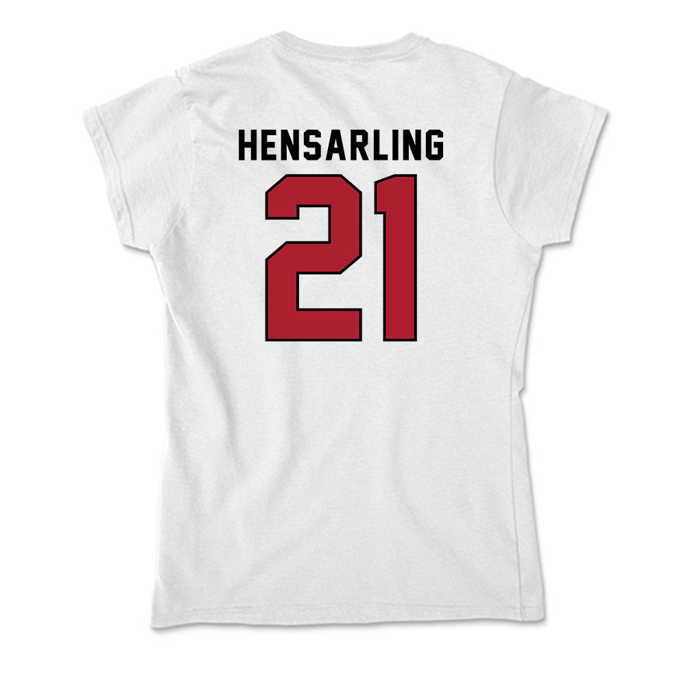 Nicholls State - NCAA Baseball : Cannon Hensarling - Classic Shersey Soft Style Women’s T-Shirt-1