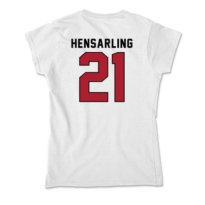 Nicholls State - NCAA Baseball : Cannon Hensarling - Classic Shersey Soft Style Women’s T-Shirt-1