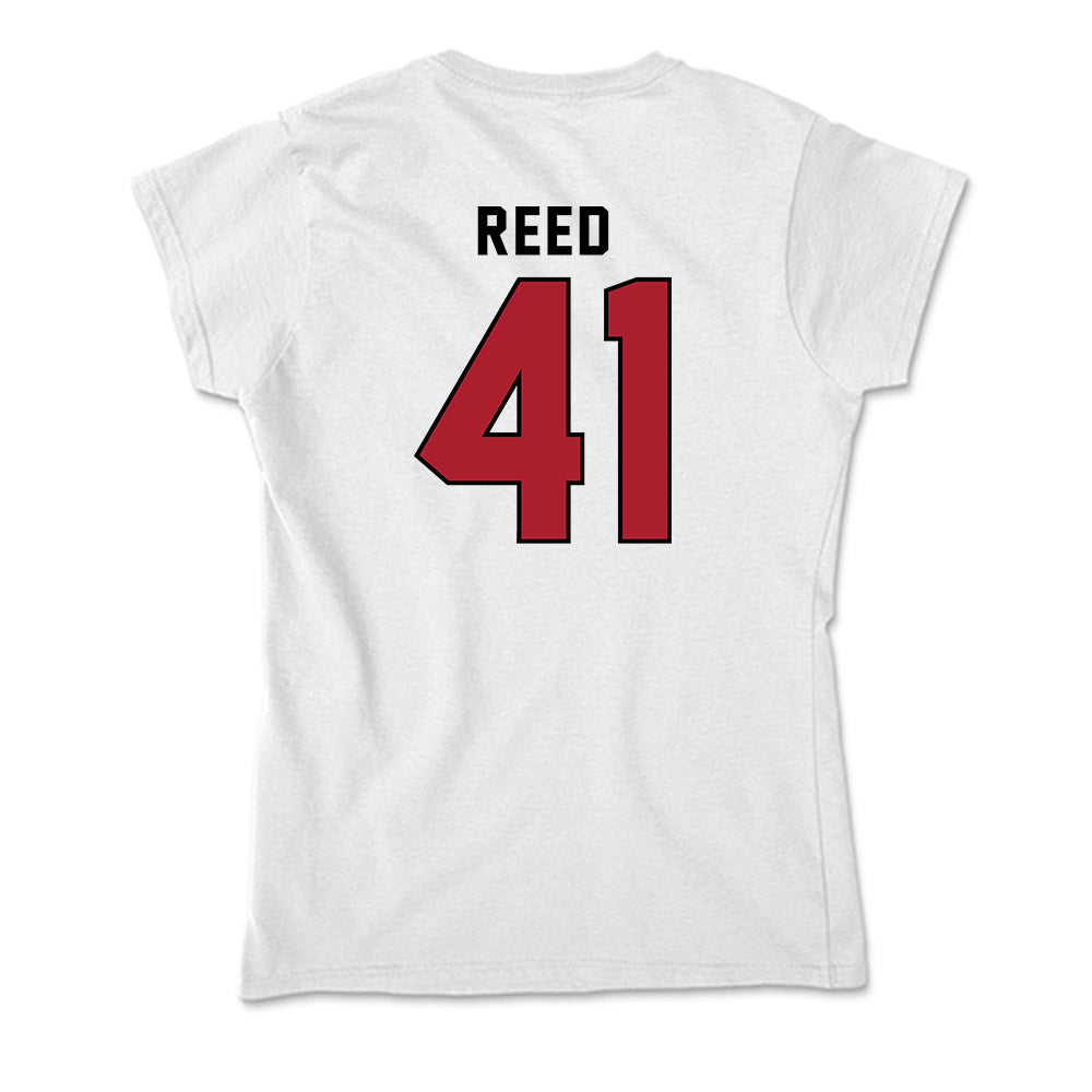 Nicholls State - NCAA Baseball : Haigen Reed - Classic Shersey Soft Style Women’s T-Shirt-1