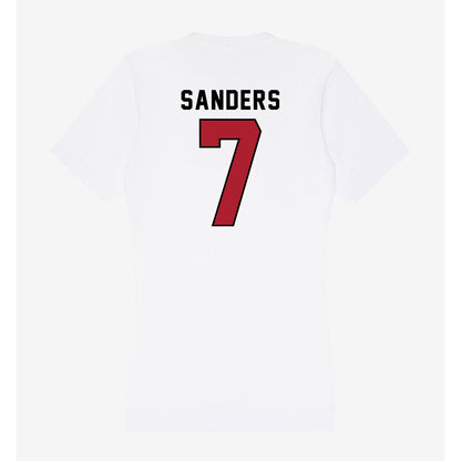 Nicholls State - NCAA Men's Basketball : Grant Sanders - Classic Shersey Women's V-Neck T-Shirt-1