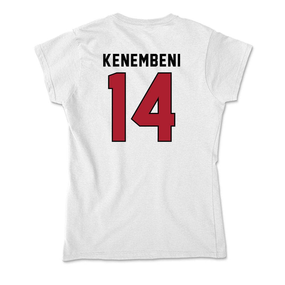 Nicholls State - NCAA Women's Basketball : Rie Rie Kenembeni - Classic Shersey Soft Style Women’s T-Shirt-1