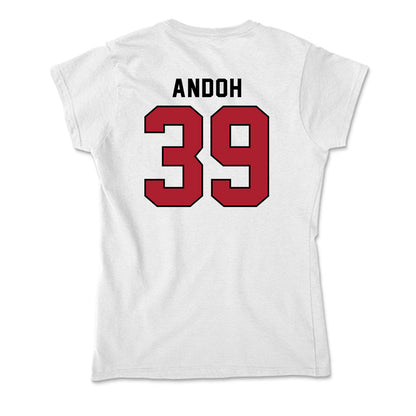 Nicholls State - NCAA Football : Kayden Andoh - Classic Shersey Soft Style Women’s T-Shirt-1