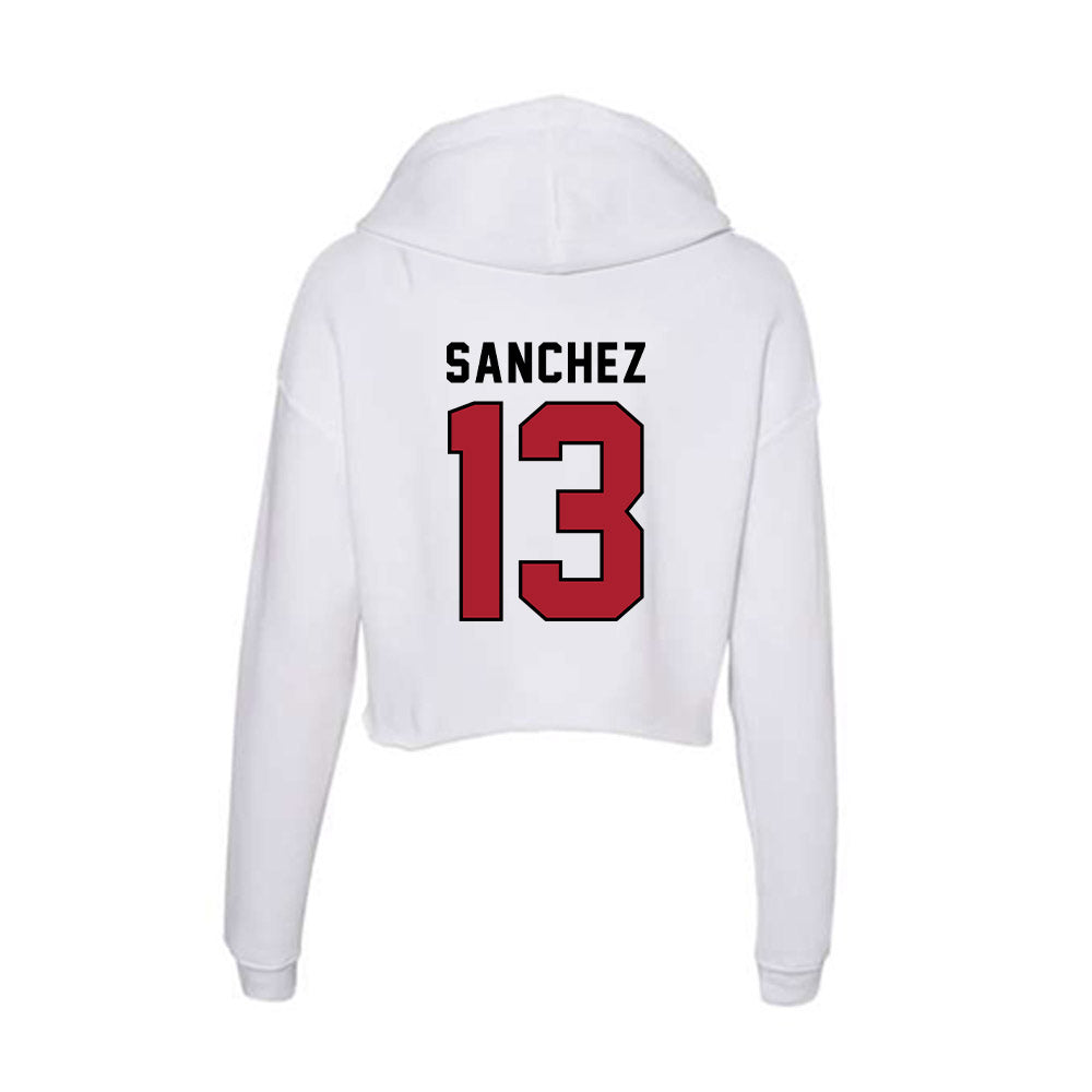 Nicholls State - NCAA Softball : Hailee Sanchez - Classic Shersey Women's Crop Fleece Hoodie-1