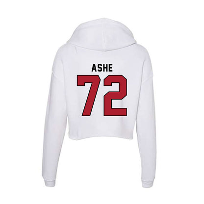 Nicholls State - NCAA Football : Thomas Ashe - Classic Shersey Women's Crop Fleece Hoodie-1