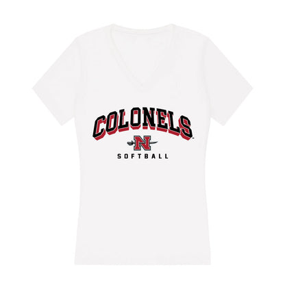Nicholls State - NCAA Softball : Carmella Muccilli - Classic Shersey Women's V-Neck T-Shirt-0