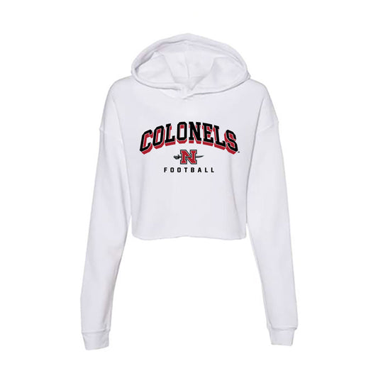 Nicholls State - NCAA Football : Gregory Donaldson - Classic Shersey Women's Crop Fleece Hooded Sweatshirt-0