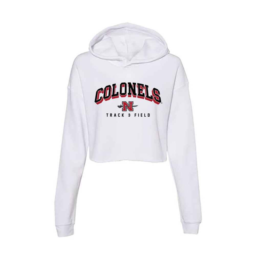 Nicholls State - NCAA Women's Track & Field : Iradi Blasco - Classic Shersey Women's Crop Fleece Hoodie-0