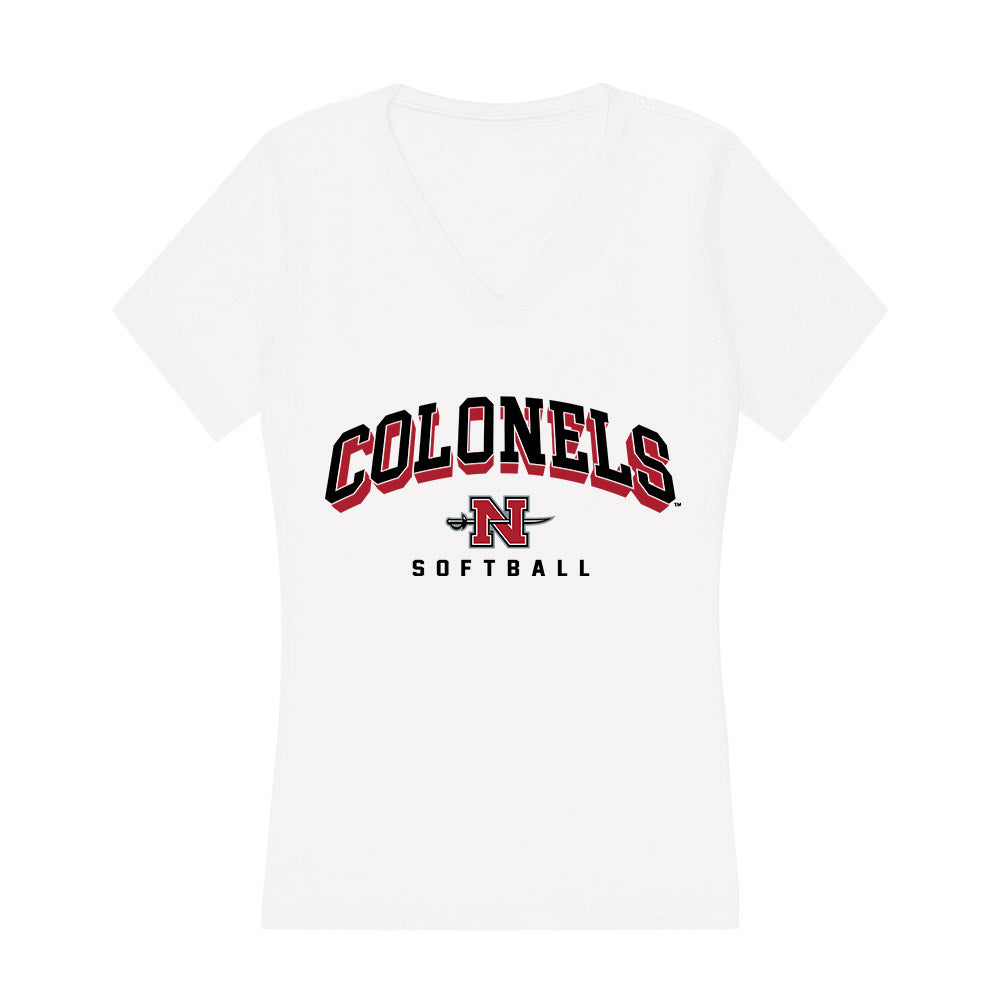 Nicholls State - NCAA Softball : Kayleigh Lugowski - Classic Shersey Women's V-Neck T-Shirt-0