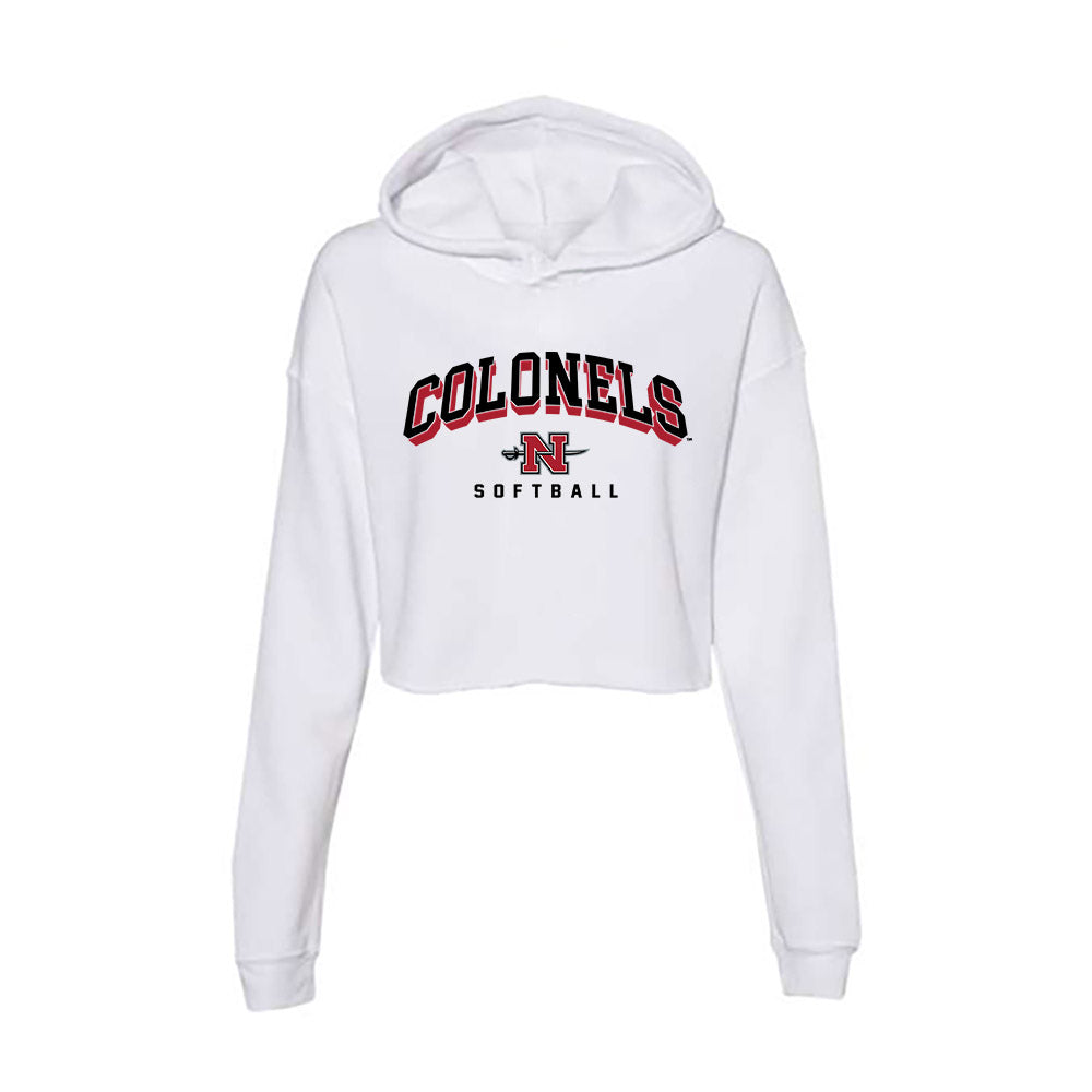Nicholls State - NCAA Softball : Kayleigh Lugowski - Classic Shersey Women's Crop Fleece Hoodie-0