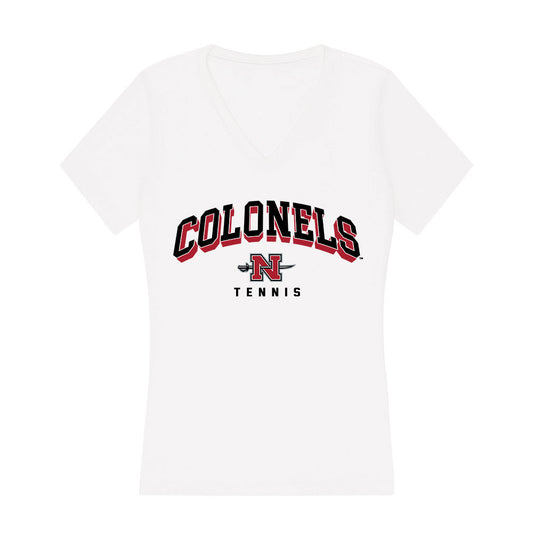 Nicholls State - NCAA Men's Tennis : Charlie Dubos - Classic Shersey Women's V-Neck T-Shirt-0