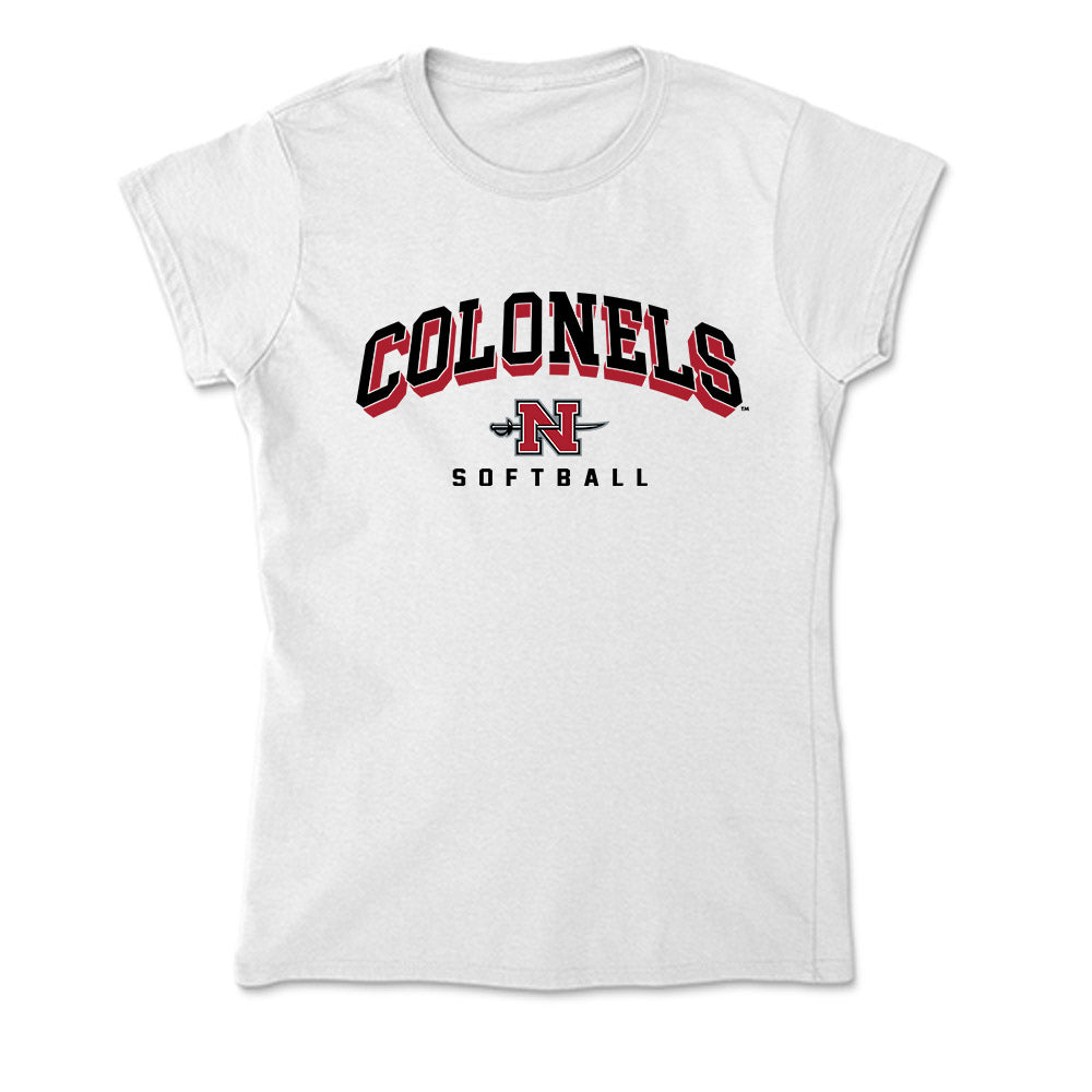 Nicholls State - NCAA Softball : Carmella Muccilli - Classic Shersey Soft Style Women’s T-Shirt-0