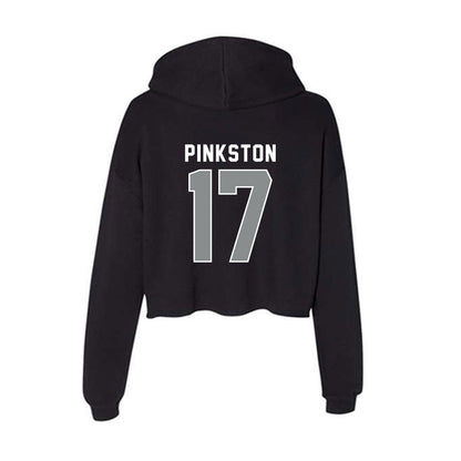 Memphis - NCAA Football : Chase Pinkston - Women's Crop Fleece Hoodie-1