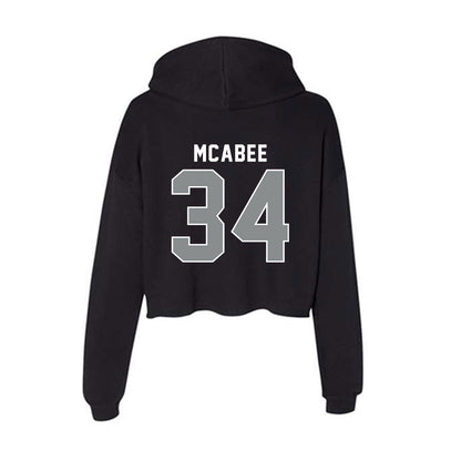Memphis - NCAA Baseball : Brady McAbee - Women's Crop Fleece Hoodie-1