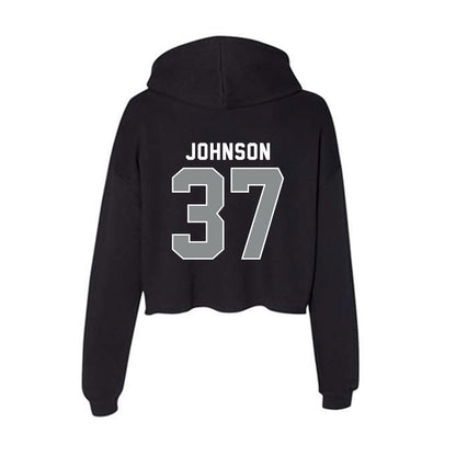 Memphis - NCAA Football : Jacory Johnson - Women's Crop Fleece Hoodie-1