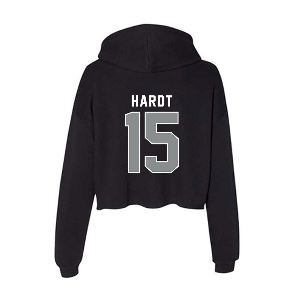 Memphis - NCAA Women's Volleyball : Amanda Hardt - Women's Crop Fleece Hoodie-1