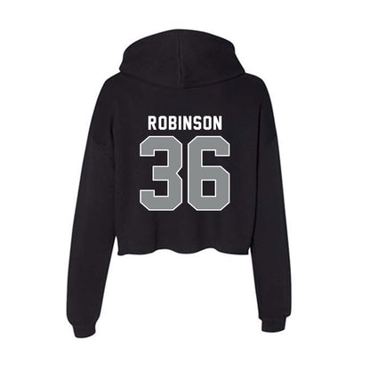 Memphis - NCAA Football : Jamariez Robinson - Women's Crop Fleece Hoodie-1