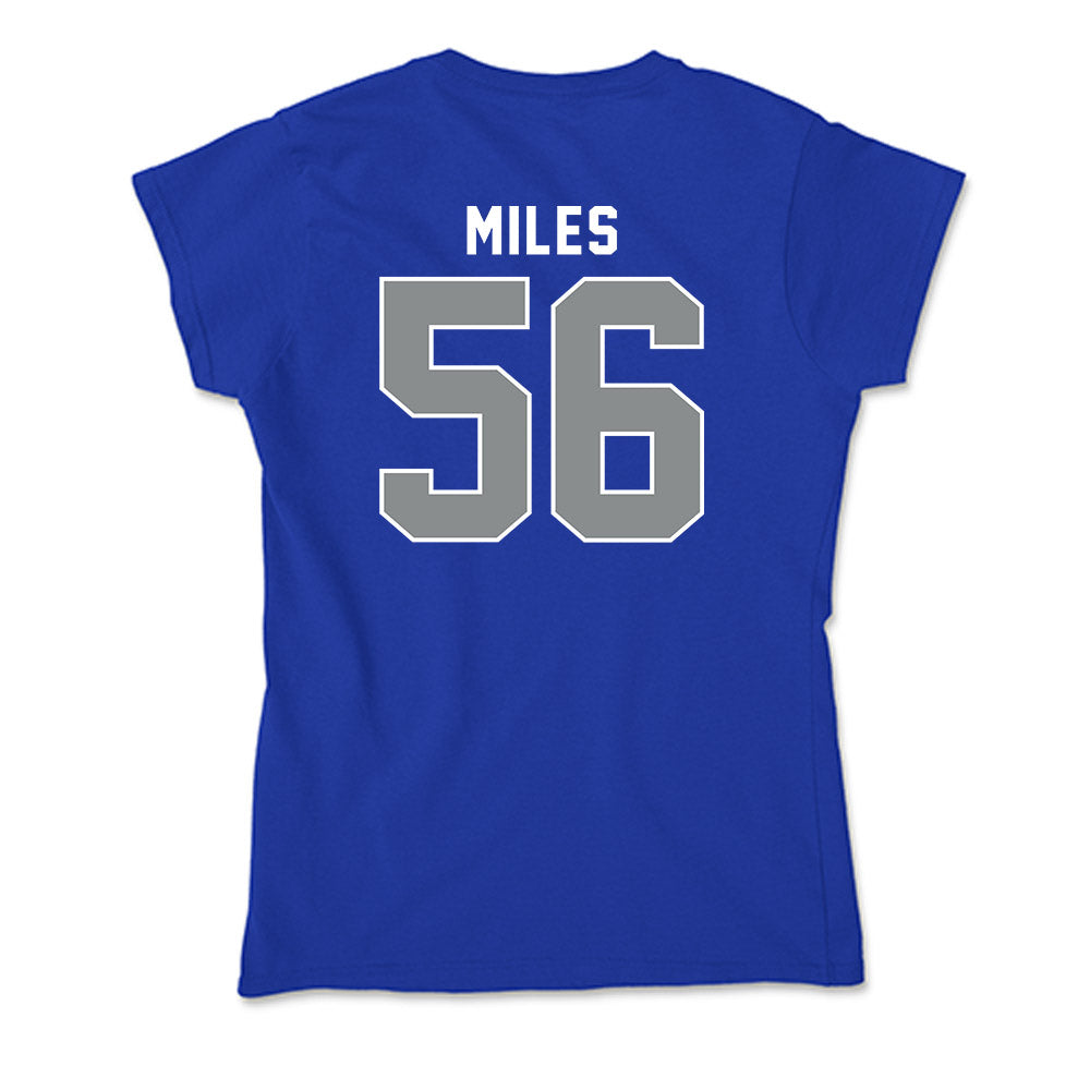 Memphis - NCAA Football : KJ Miles - Soft Style Women’s T-Shirt-1
