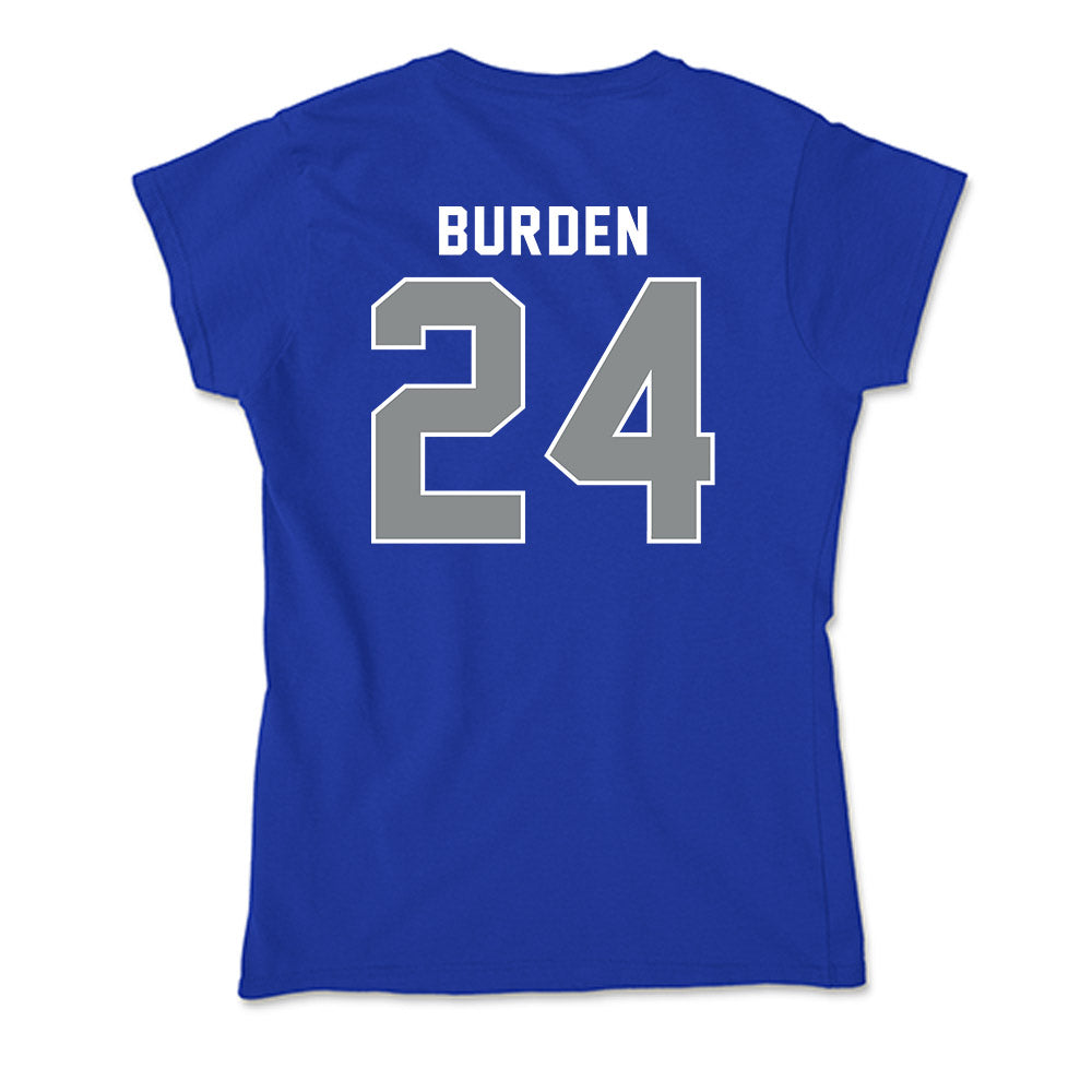 Memphis - NCAA Football : Nick Burden - Soft Style Women’s T-Shirt-1