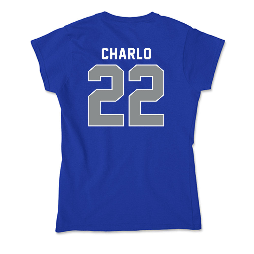 Memphis - NCAA Women's Basketball : Brooklynn Charlo - Soft Style Women’s T-Shirt-1