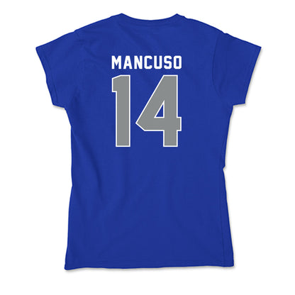 Memphis - NCAA Men's Soccer : Thomas Mancuso - Soft Style Women’s T-Shirt-1