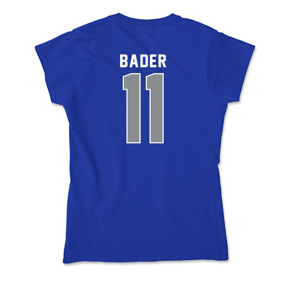 Memphis - NCAA Men's Soccer : Keanan Bader - Soft Style Women’s T-Shirt-1
