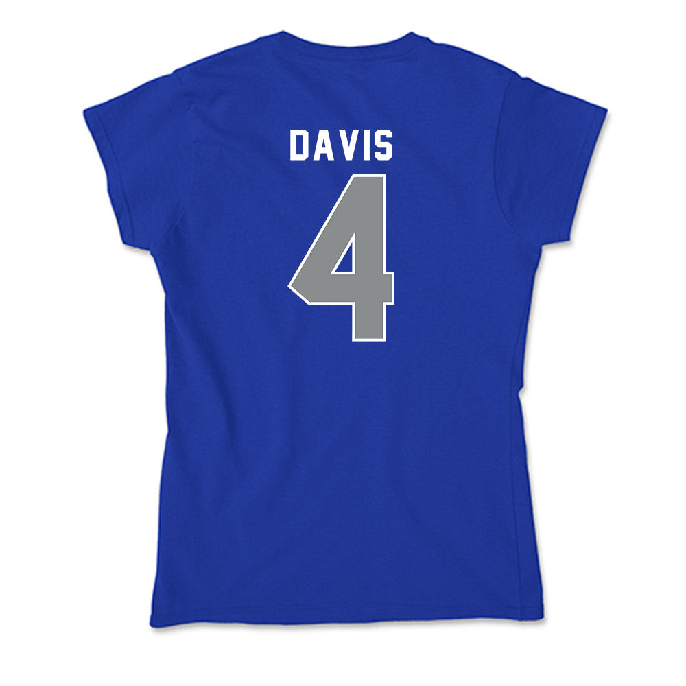 Memphis - NCAA Softball : Ariel Davis - Soft Style Women’s T-Shirt-1