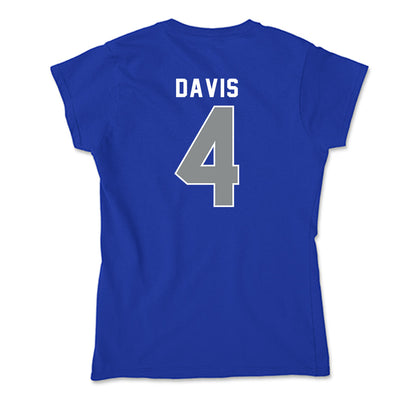 Memphis - NCAA Softball : Ariel Davis - Soft Style Women’s T-Shirt-1