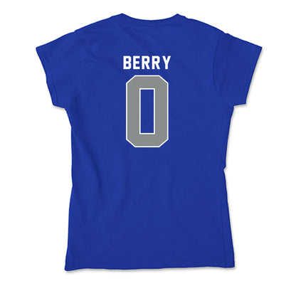 Memphis - NCAA Men's Basketball : Quante Berry - Soft Style Women’s T-Shirt-1