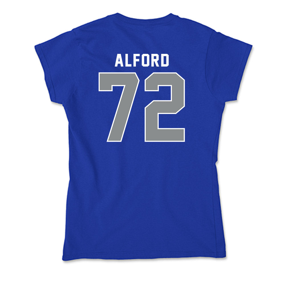 Memphis - NCAA Football : Eddie Alford - Soft Style Women’s T-Shirt-1