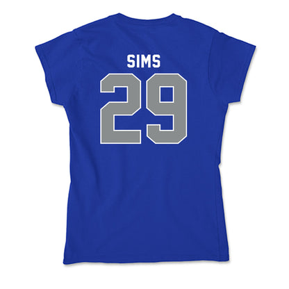 Memphis - NCAA Football : Tim Sims - Soft Style Women’s T-Shirt-1