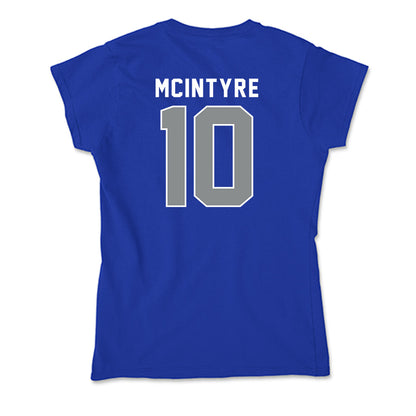 Memphis - NCAA Men's Soccer : Eben McIntyre - Soft Style Women’s T-Shirt-1