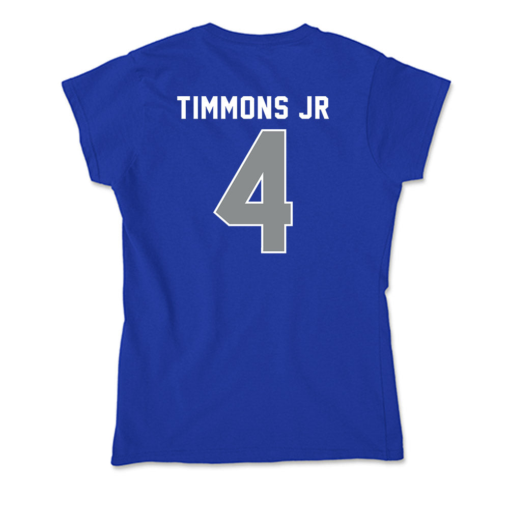 Memphis - NCAA Football : Terrell Timmons Jr - Soft Style Women’s T-Shirt-1