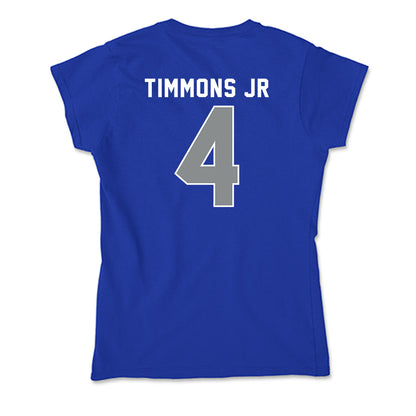 Memphis - NCAA Football : Terrell Timmons Jr - Soft Style Women’s T-Shirt-1