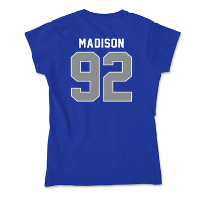 Memphis - NCAA Football : JaQuentin Madison - Soft Style Women’s T-Shirt-1