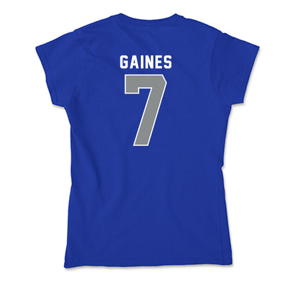 Memphis - NCAA Women's Basketball : Paris Gaines - Soft Style Women’s T-Shirt-1