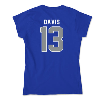 Memphis - NCAA Football : Jemyri Davis - Soft Style Women’s T-Shirt-1