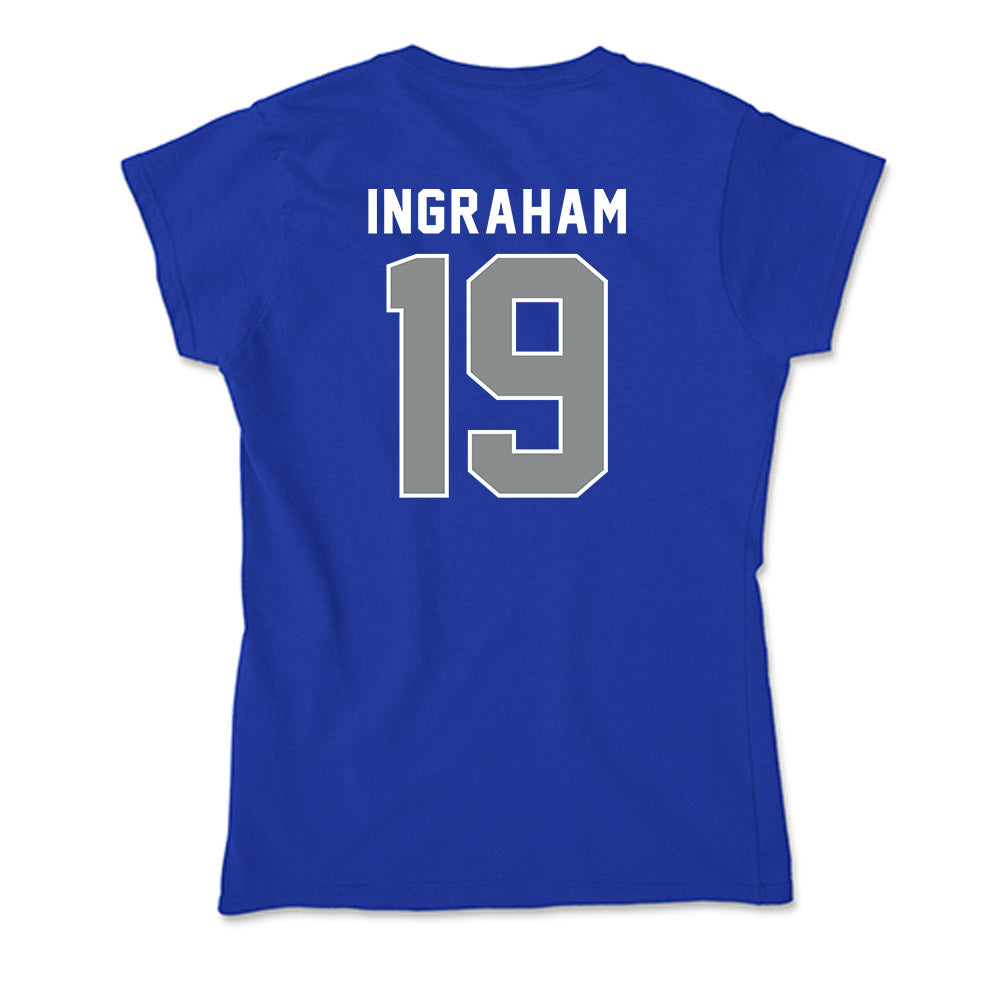 Memphis - NCAA Men's Basketball : Tariq Ingraham - Soft Style Women’s T-Shirt-1