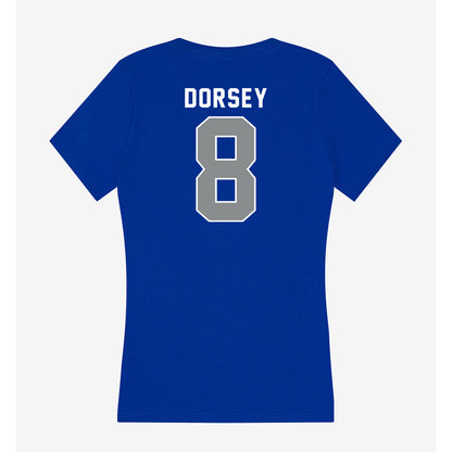 Memphis - NCAA Football : Bryce Dorsey - Women's V-Neck T-Shirt-1