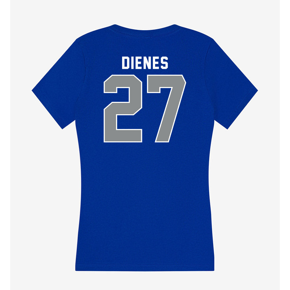 Memphis - NCAA Baseball : Jacob Dienes - Women's V-Neck T-Shirt-1